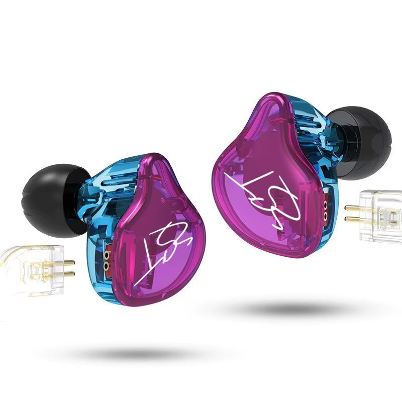 ZST Hybrid Technology 1DD+1BA Earphones 3.5Mm in Ear Monitors Noise Cancelling Hifi Music Sports Bass Earbuds Headset