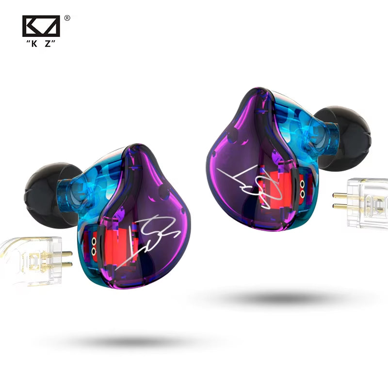 ZST Hybrid Technology 1DD+1BA Earphones 3.5Mm in Ear Monitors Noise Cancelling Hifi Music Sports Bass Earbuds Headset