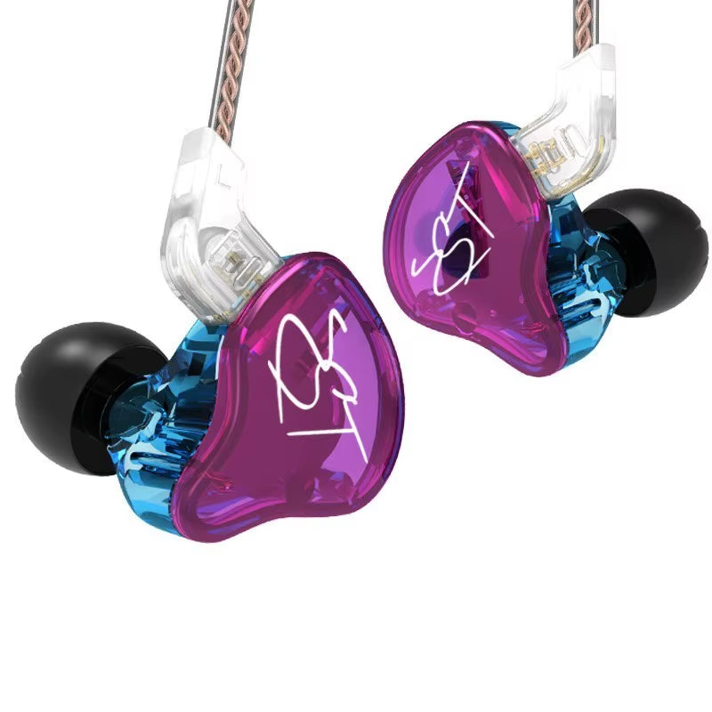 ZST Hybrid Technology 1DD+1BA Earphones 3.5Mm in Ear Monitors Noise Cancelling Hifi Music Sports Bass Earbuds Headset