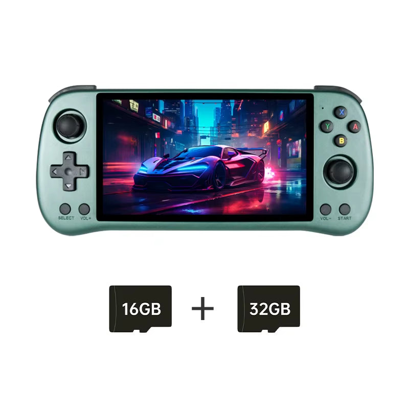 POWKIDDY X55 Open-Source Retro Handheld Game Console 5.5 Inch 1280*720 Ips Screen Built-In Wifi HD Output Children'S Gifts