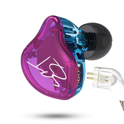 ZST Hybrid Technology 1DD+1BA Earphones 3.5Mm in Ear Monitors Noise Cancelling Hifi Music Sports Bass Earbuds Headset