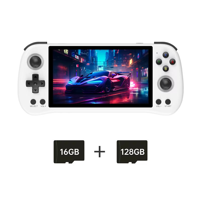 POWKIDDY X55 Open-Source Retro Handheld Game Console 5.5 Inch 1280*720 Ips Screen Built-In Wifi HD Output Children'S Gifts