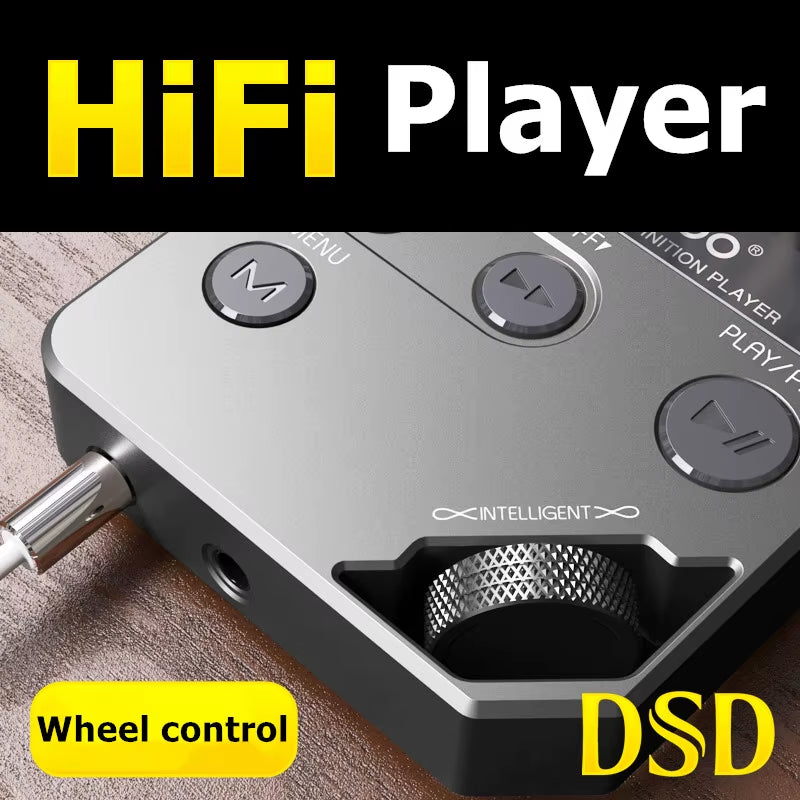 Hifi Stereo Music MP3 Player C10 HD Lossless Mini Sports Jogging DAC MP4 Support Radio TF DSD Ebook Recorder Trackwheel Walkman