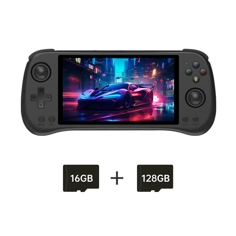 POWKIDDY X55 Open-Source Retro Handheld Game Console 5.5 Inch 1280*720 Ips Screen Built-In Wifi HD Output Children'S Gifts
