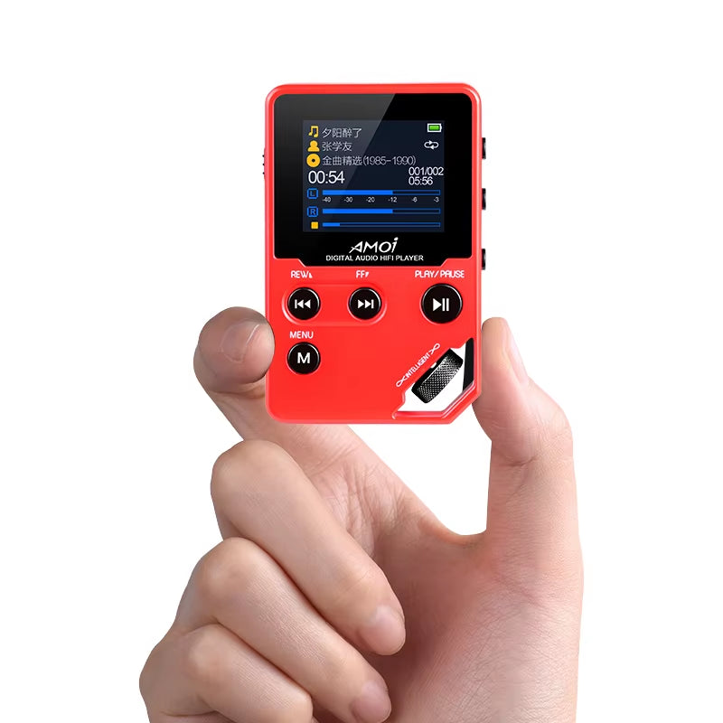 Hifi Stereo Music MP3 Player C10 HD Lossless Mini Sports Jogging DAC MP4 Support Radio TF DSD Ebook Recorder Trackwheel Walkman