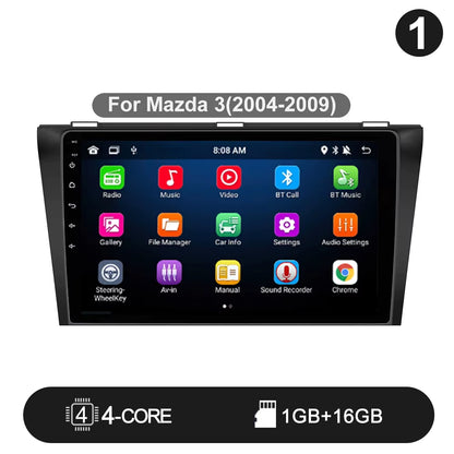 Pro AI Voice Car Android 14 Radio Multimedia Video Player for Mazda 3 2004 -2013 Maxx Axel Carplay 2 Din Dvd Gps Atuoradio