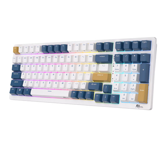 Royal Kludge 98 2.4G Wireless Gaming Mechanical Keyboard 100 Keys RGB Backlight Hot-Swappable Bluetooth Russian Keyboard