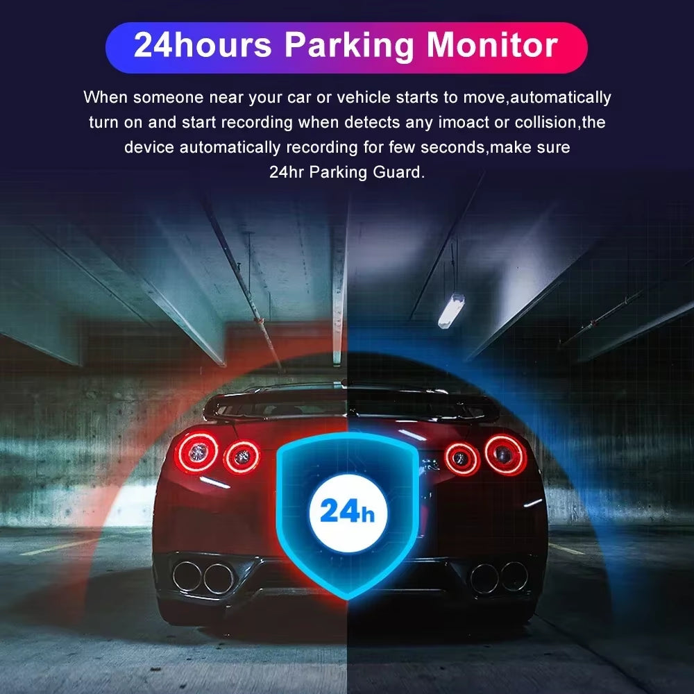 4G RAM Smart Android 8.1 Car Mirror DVR GPS Navigation HD 1080P Video Recorder Camera ADAS 32G ROM Add Original Bracket