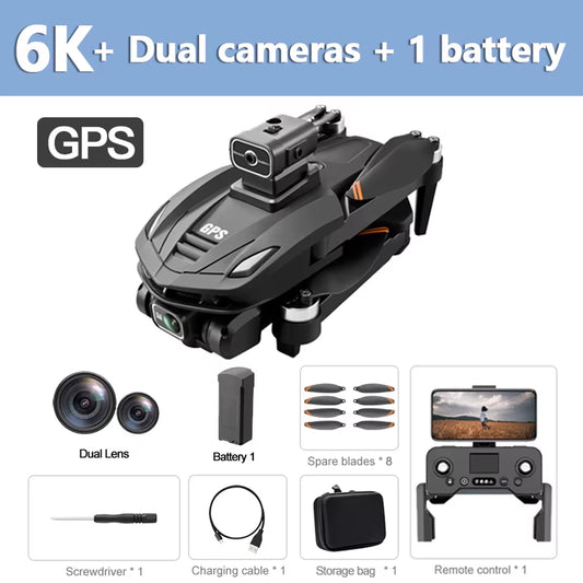 For Xiaomi V168 Drone 8K 5G GPS Professional HD Aerial Photography Dual-Camera Omnidirectional Obstacle Avoidance Drone Original