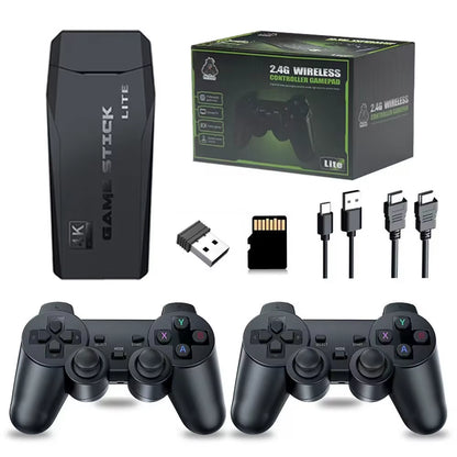 Double Happiness: 2.4G Wireless Gamepad Set, Easily Team up and Play Games.Two People Can Enjoy Classic Games Together.